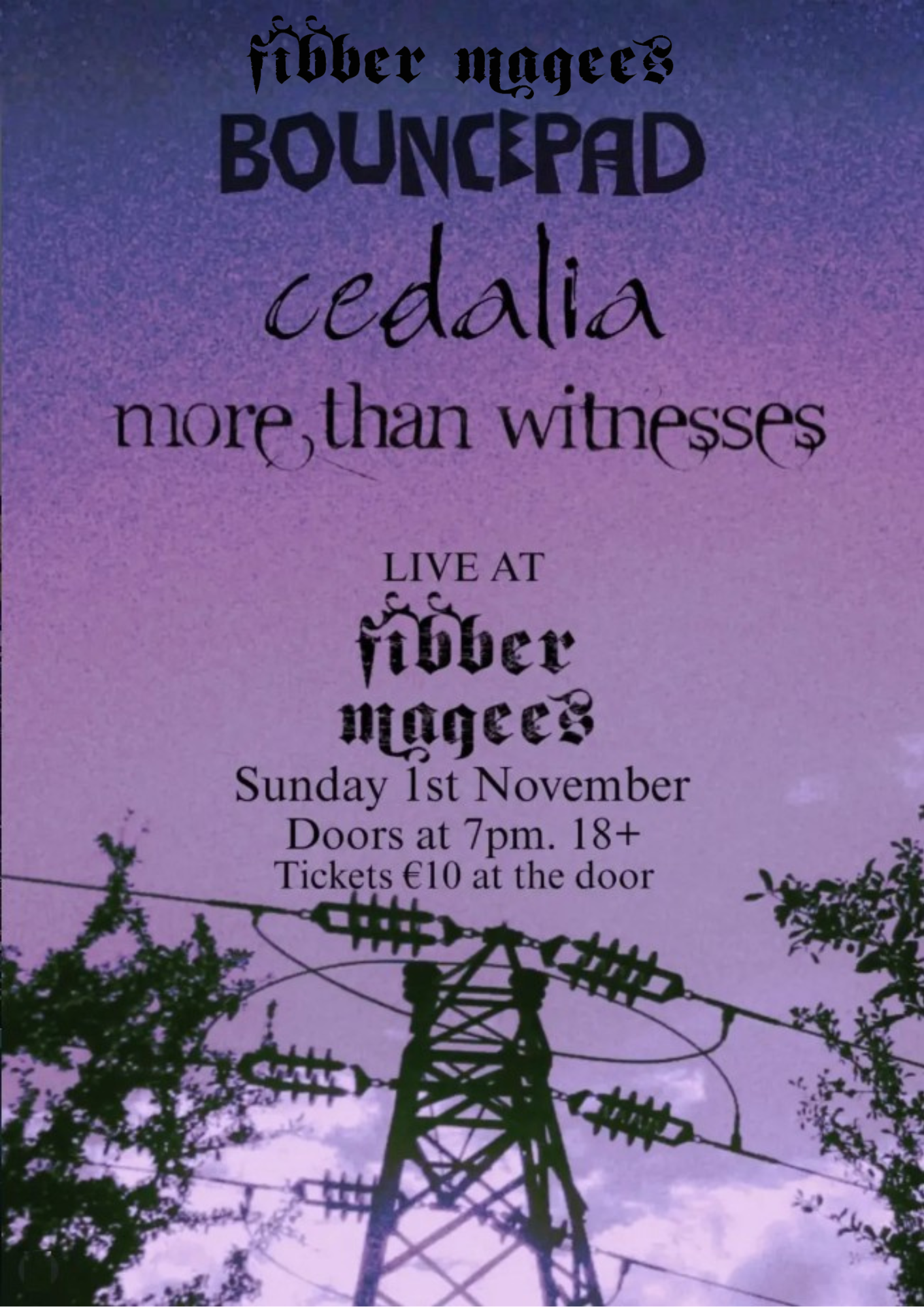 More Than Witnesses, Cedalia, and Bouncepad!